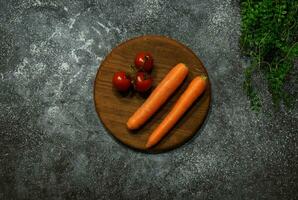 gastronomia fundo com legumes verde plantar farinha restaurante cozinha imagem foto