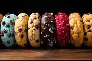 foto do delicioso biscoitos arranjo