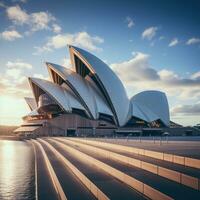 Visão do Sydney ópera casa Visão generativo ai foto