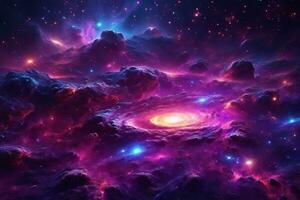galáxia nebulosa, galáxia nebulosa fundo, galáxia nebulosa papel de parede, galáxia fundo, espaço fundo, galáxia papel de parede, espaço papel de parede, universo papel de parede, ai generativo foto