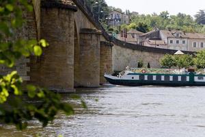 cruzeiro casa-barco no rio le lot na frança foto