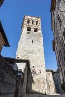 torre do sino da catedral de san giovenale de narni, itália, 2020 foto