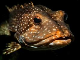 bacalhau retrato criada com generativo ai tecnologia foto