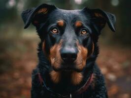 Beauceron cachorro criada com generativo ai tecnologia foto