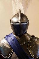 detalhe de armadura medieval foto