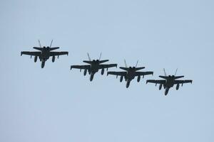 militares lutador jato avião às ar base. aeroporto e aeródromo. ar força voar Operação. aviação e aeronaves. ar defesa. militares indústria. mosca e vôo. foto