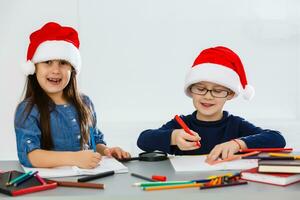 elementar era criança, criando arte, escola dentro arte aula, sala de aula, Natal produtos foto