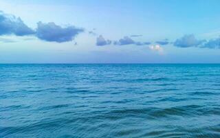 tropical mexicana praia águas turquesas playa del carmen mexico. foto