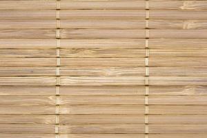textura de esteira de bambu japonesa foto