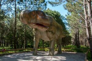 dino parque, dinossauro tema parque dentro Lourinha, Portugal foto