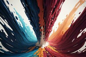 abstrato cor salpicos líquido fundo papel de parede foto