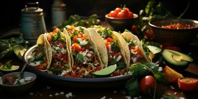 shawarma tacos profissional estúdio Comida fotografia social meios de comunicação elegante tecido quente moderno de Anúncios foto