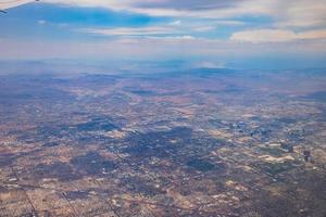 vista aérea da paisagem urbana de las vegas foto