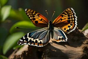 borboleta, natureza, natureza, borboleta, natureza, natureza, natureza, natureza, natureza. gerado por IA foto