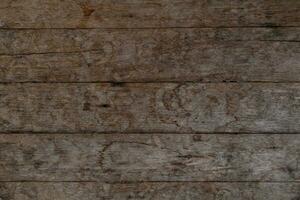 fundo velho de madeira parede este mostra sinais do rachaduras e deterioração a partir de clima e idade. de madeira parede fundos com natural texturas estão ideal para Projeto e cópia de espaço fundos. foto