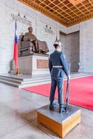 taipei, taiwan, 29 de abril de 2017 - salão memorial de chiang-kai shek foto