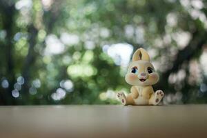Bangkok, Tailândia - agosto 31, 2023 fofa brinquedo senhorita coelhinho, a figura Series Onde estão a coelhos foto