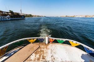 cruzeiro de viagem no rio no Nilo no Egito foto