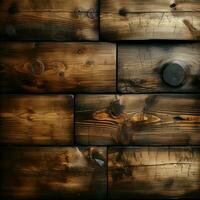 detalhado tiro do de madeira barris textura, a autêntico e rústico pano de fundo para social meios de comunicação postar Tamanho ai gerado foto