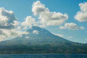 panorama dentro pico ilha. Açores foto