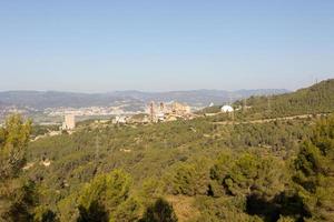 aldeias das montanhas de collcerola, barcelona foto