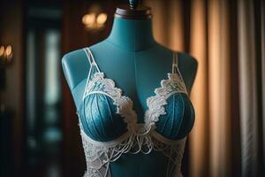 sensual lingerie em uma manequim. ai generativo foto