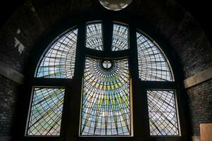 interior detalhe do Liverpool metropolitano catedral, romano católico catedral dentro Liverpool, norte Inglaterra, Unidos reino foto