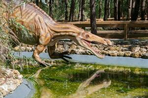 dino parque, dinossauro tema parque dentro Lourinha, Portugal foto