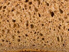 fechar acima Visão do uma pão do pão foto
