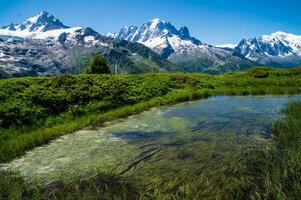 francês Alpes panorama foto