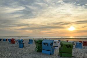 ilha langeoog na alemanha foto