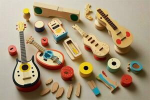 uma musical instrumento conjunto para crianças foto