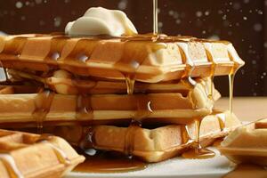 waffles imagem hd foto