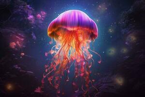 uma poster para a filme medusa chamado a geléia foto