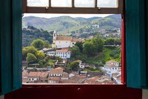 cidade de ouro preto, província de minas gerais, brasil foto