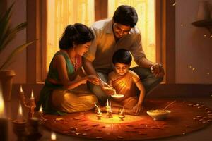 diwali poster imagem hd foto