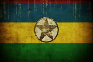 bandeira papel de parede do central africano república foto