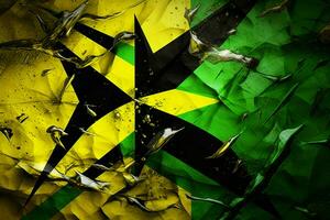 bandeira papel de parede do Jamaica foto