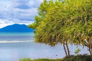 incrível panorama da paisagem da natureza da ilha de koh samui na Tailândia. foto