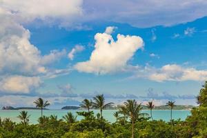 incrível koh samui ilha praia e panorama da paisagem na Tailândia. foto