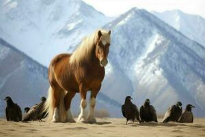 nacional animal do Quirguistão foto