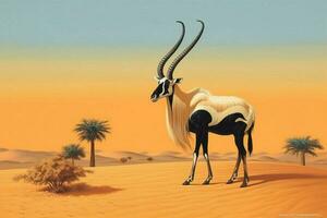 nacional animal do Kuwait foto