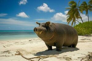 nacional animal do marechal ilhas foto