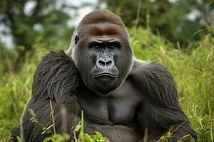 nacional animal do república do a Congo foto