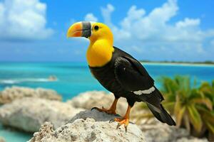 nacional pássaro do bahamas a foto