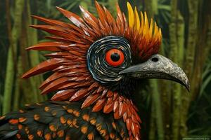 nacional pássaro do papua Novo Guiné foto