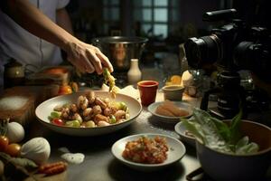 fotorrealista profissional Comida comercial fotógrafo foto