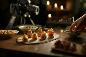 fotorrealista profissional Comida comercial fotógrafo foto