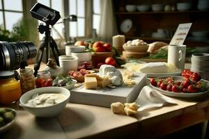 fotorrealista profissional Comida comercial fotógrafo foto