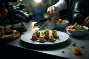 fotorrealista profissional Comida comercial fotógrafo foto